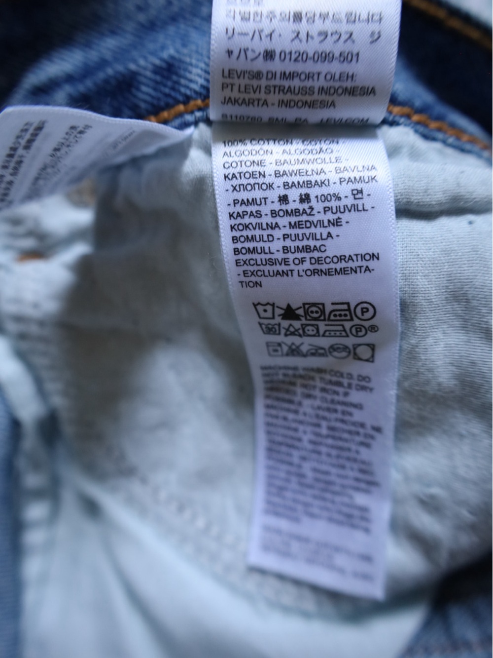 Levi’s 94’ Baggy Straight Leg Jeans Feeling Great - Medium Wash Womens Size 29 - Picture 10 of 11